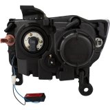 ANZO 2014-2015 Jeep Grand Cherokee Projector Headlights w/ Plank Style Design Black thumbnail 8