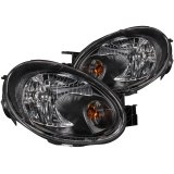 ANZO 2003-2005 Dodge Neon Crystal Headlights Black thumbnail 3