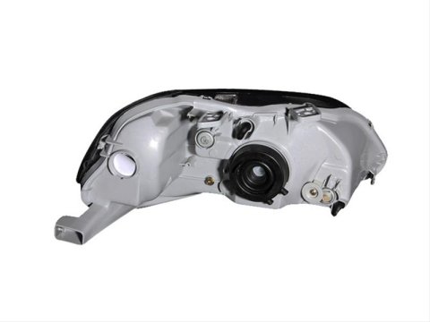 ANZO 1996-1998 Honda Civic Crystal Headlights Black thumbnail 2