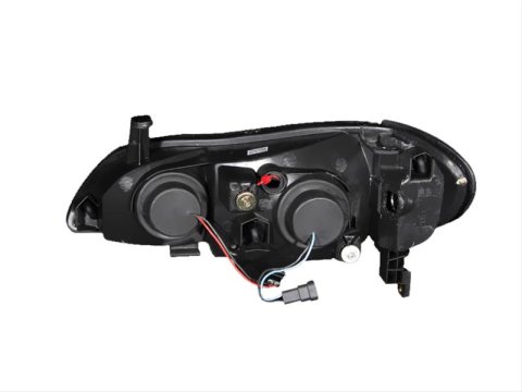 ANZO 2000-2004 Infiniti I30 Projector Headlights w/ Halo Chrome thumbnail 2