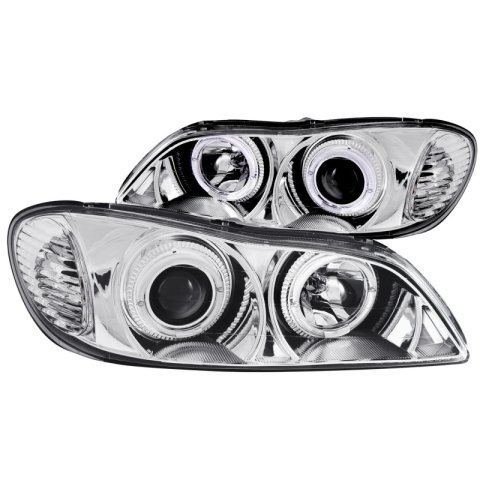 ANZO 2000-2004 Infiniti I30 Projector Headlights w/ Halo Chrome thumbnail 5