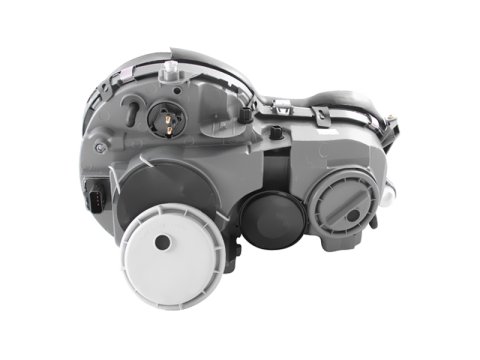 ANZO 1999-2002 Mercedes Benz E Class W210 Projector Headlights Chrome thumbnail 6