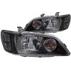 ANZO 2002-2003 Mitsubishi Lancer Crystal Headlights Black thumbnail 8