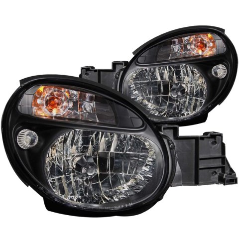 ANZO 2002-2003 Subaru Impreza Crystal Headlights Black thumbnail 2