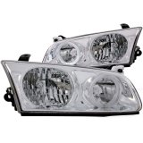 ANZO 2000-2001 Toyota Camry Crystal Headlights w/ Halo Chrome thumbnail 5