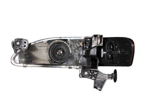 ANZO 1998-2000 Toyota Corolla Crystal Headlights Black thumbnail 6