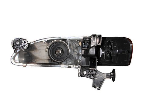 ANZO 1998-2000 Toyota Corolla Crystal Headlights Black thumbnail 7