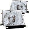ANZO 1997-2000 Toyota Tacoma Crystal Headlights Chrome thumbnail 8
