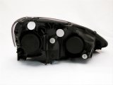 ANZO 2002-2004 Acura RSX Crystal Headlights Black thumbnail 1