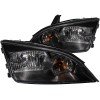ANZO 2005-2007 Ford Focus Crystal Headlights Black thumbnail 9