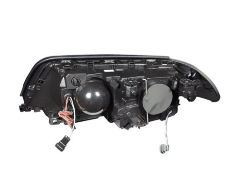 ANZO 1999-2001 BMW 3 Series E46 Projector Headlights w/ Halo Black (CCFL) thumbnail 7