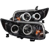 ANZO 2008-2010 Scion Xb Projector Headlights w/ Halo Black thumbnail 5