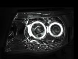 ANZO 2005-2011 Toyota Tacoma Projector Headlights w/ Halos Chrome thumbnail 7