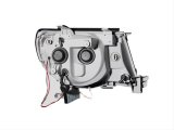 ANZO 2005-2011 Toyota Tacoma Projector Headlights w/ Halo Black thumbnail 1