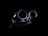 ANZO 2000-2005 Mitsubishi Eclipse Projector Headlights w/ Halo Black thumbnail 3