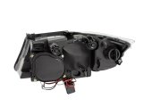 ANZO 2006-2008 BMW 3 Series E90-E91 Projector Headlights w/ Halo w/ LED Bar Black (CCFL) thumbnail 9