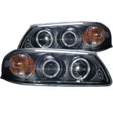 ANZO 2000-2005 Chevrolet Impala Projector Headlights w/ Halo Black thumbnail 4
