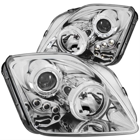 ANZO 1997-2001 Honda Prelude Projector Headlights w/ Halo Chrome w/ LED thumbnail 1