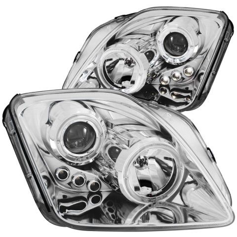 ANZO 1997-2001 Honda Prelude Projector Headlights w/ Halo Chrome w/ LED thumbnail 3