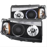 ANZO 2004-2007 Scion Xb Projector Headlights w/ Halo Black G2 thumbnail 1