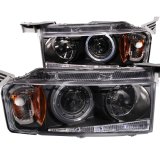 ANZO 2004-2007 Scion Xb Projector Headlights w/ Halo Black G2 thumbnail 5