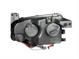 ANZO 2006-2010 Dodge Charger Projector Headlights w/ Halo Chrome thumbnail 2