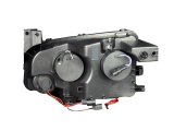 ANZO 2006-2010 Dodge Charger Projector Headlights w/ Halo Chrome thumbnail 7