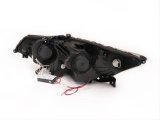 ANZO 2009-2012 Acura TSX Projector Headlights w/ Halo Black (CCFL) (HID Compatible) thumbnail 2