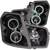 ANZO 2003-2007 Cadillac CTS Projector Headlights w/ Halo Black (CCFL) thumbnail 4