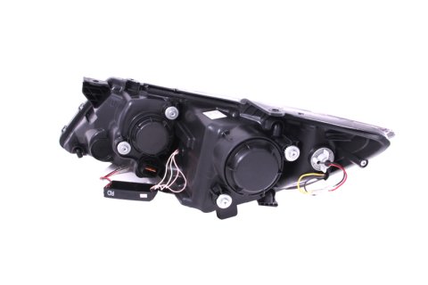 ANZO 2011-2013 Kia Optima Projector Headlights w/ Halo Chrome (CCFL) thumbnail 6