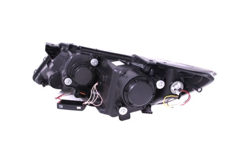 ANZO 2011-2013 Kia Optima Projector Headlights w/ Halo Chrome (CCFL) thumbnail 7