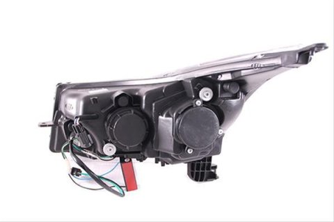 ANZO 2011-2015 Chevrolet Cruze Projector Headlights w/ U-Bar Black thumbnail 2