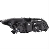 ANZO 2012-2015 Honda Civic Projector Headlights w/ U-Bar Black thumbnail 2