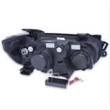 ANZO 2012-2015 Chevrolet Sonic Projector Headlights w/ Halo Black (CCFL) thumbnail 2