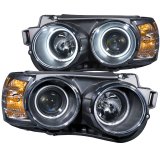 ANZO 2012-2015 Chevrolet Sonic Projector Headlights w/ Halo Black (CCFL) thumbnail 5