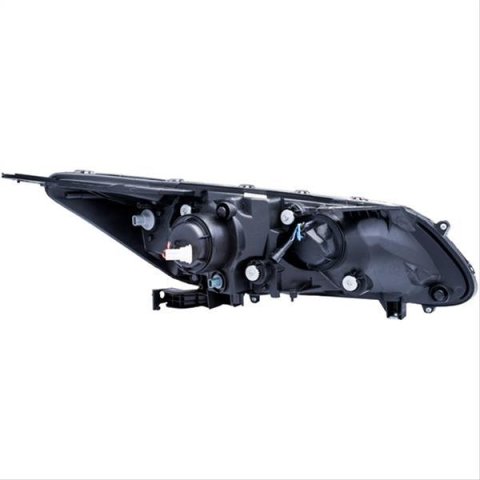 ANZO 2013-2015 Honda Accord (4dr ONLY) Projector Headlights w/ U-Bar Black thumbnail 2