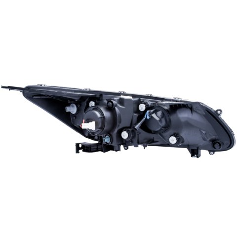 ANZO 2013-2015 Honda Accord (4dr ONLY) Projector Headlights w/ U-Bar Black thumbnail 9
