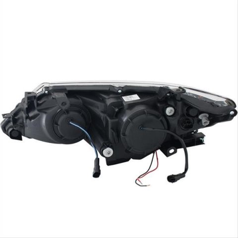 ANZO 2012-2013 Toyota Camry Projector Headlights w/ Halo Black thumbnail 2