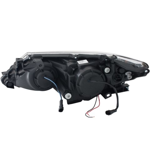 ANZO 2012-2013 Toyota Camry Projector Headlights w/ Halo Black thumbnail 6