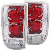 ANZO 1995-2005 Chevrolet Blazer Taillights Chrome thumbnail 3
