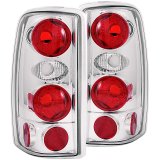 ANZO 2000-2006 Chevrolet Suburban Taillights Chrome thumbnail 3