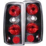 ANZO 2000-2006 Chevrolet Suburban Taillights Black thumbnail 1