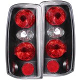 ANZO 2000-2006 Chevrolet Suburban Taillights Black thumbnail 4