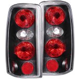 ANZO 2000-2006 Chevrolet Suburban Taillights Black thumbnail 6