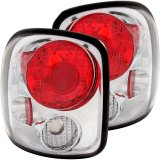 ANZO 1999-2004 Chevrolet Silverado Taillights Chrome thumbnail 5