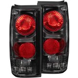 ANZO 1982-1994 Chevrolet S-10 Taillights Black thumbnail 3