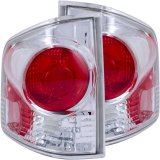 ANZO 1995-2005 Chevrolet S-10 Taillights Chrome 3D Style thumbnail 3