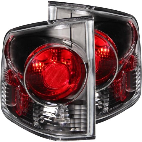 ANZO 1995-2005 Chevrolet S-10 Taillights Black 3D Style thumbnail 5