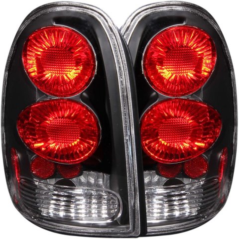 ANZO 1996-2000 Chrysler Voyager Taillights Black thumbnail 3