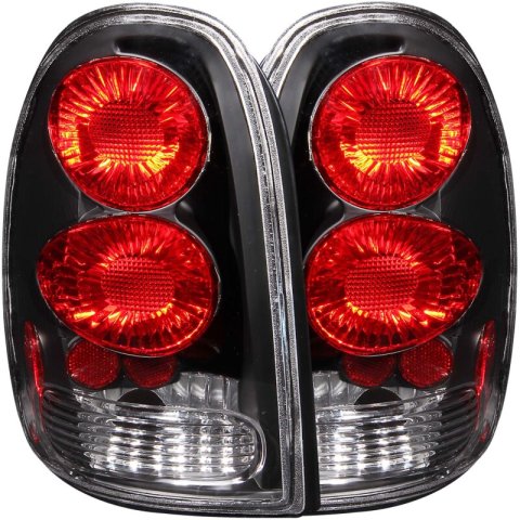 ANZO 1996-2000 Chrysler Voyager Taillights Black thumbnail 5